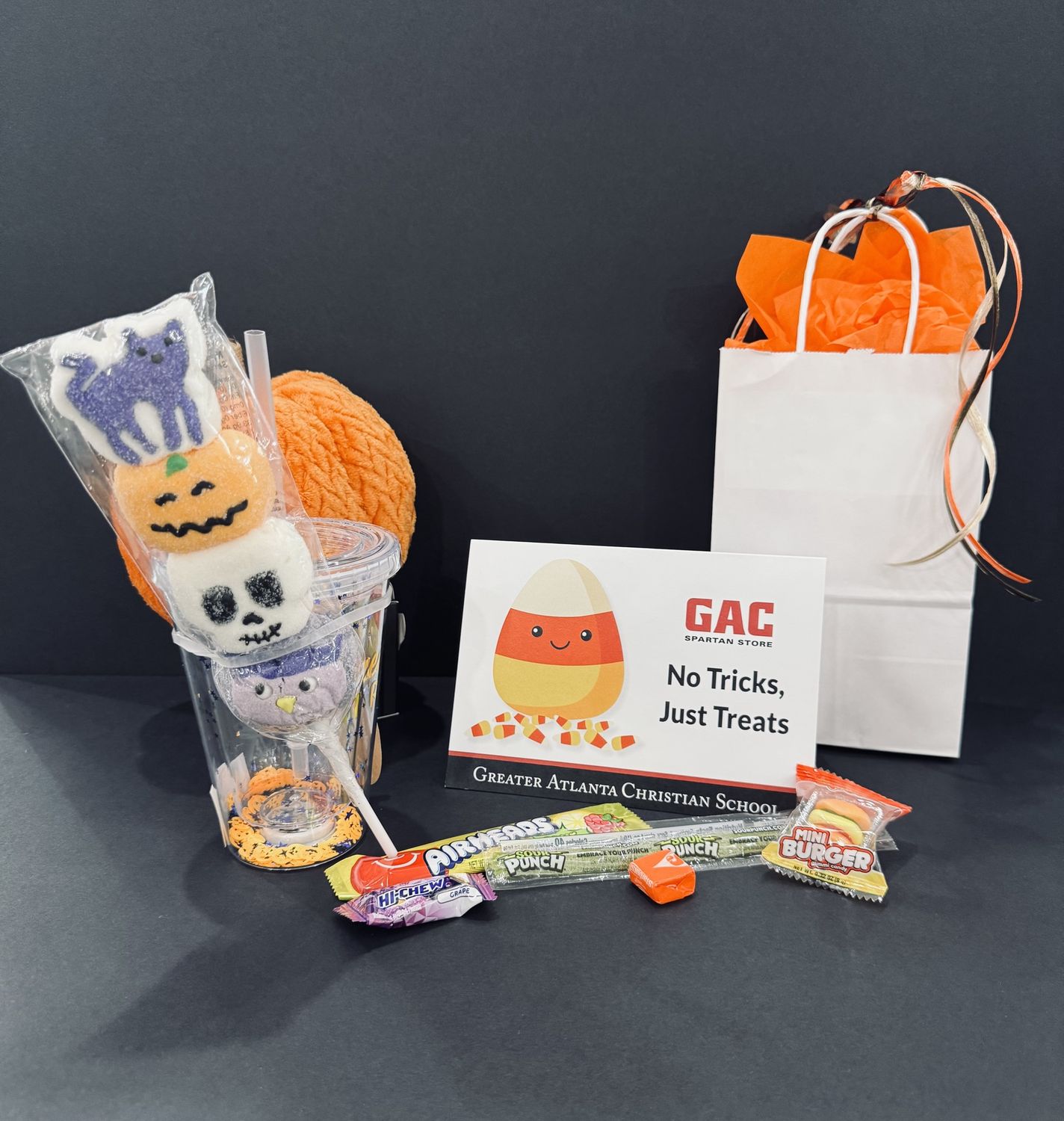 Halloween Light Up Tumbler &amp; Candy Set