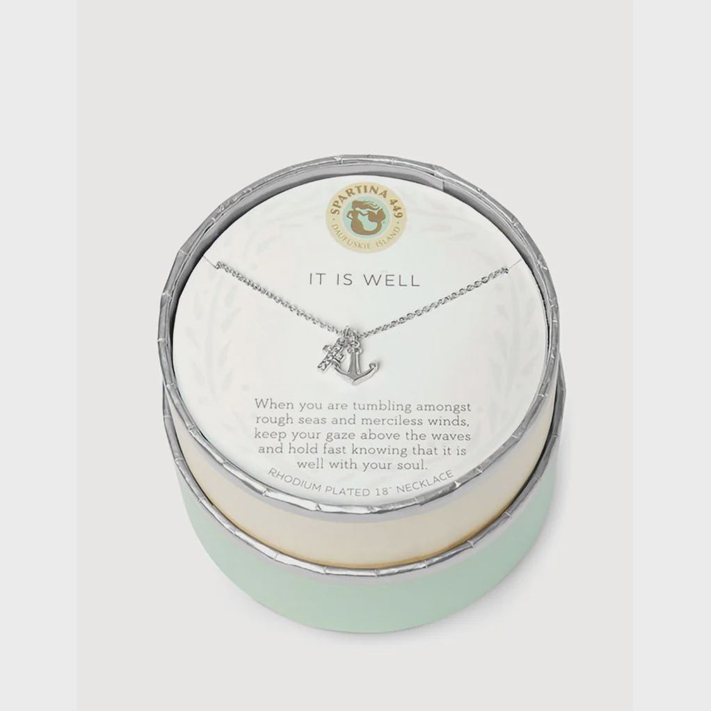 Spartina It&#39;s Well/Cross Anchor Silver