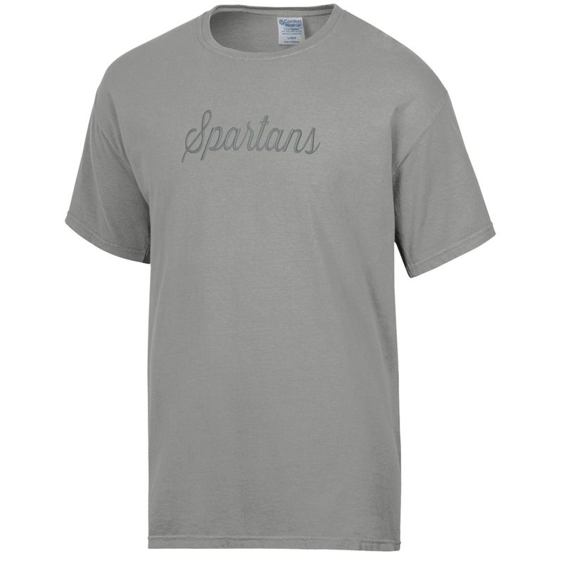 Comfort Wash Spartans Embroidered Tee