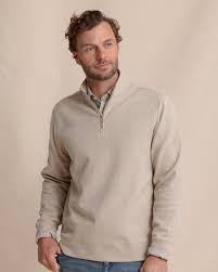 Southern Tide Adler Lane 1/4 Zip 25, Size: AM