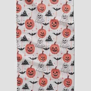 Halloween is Here Tea Towel