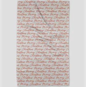 Christmas Greetings Tea Towel