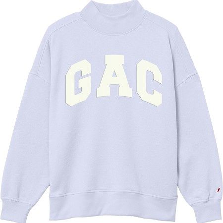 Diana Mock Neck 25, Color: Cashmere Blue, Size: AS