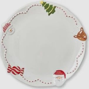Holiday Cheer Round Platter