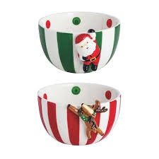 Hanging Christmas Candy Tidbit Bowl