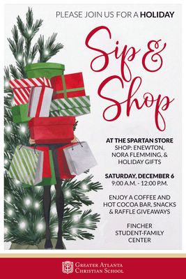 Saturday, Sip &amp; Shop!:  Saturday, December 6th