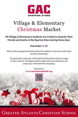 Village &amp; Elementary Christmas Market