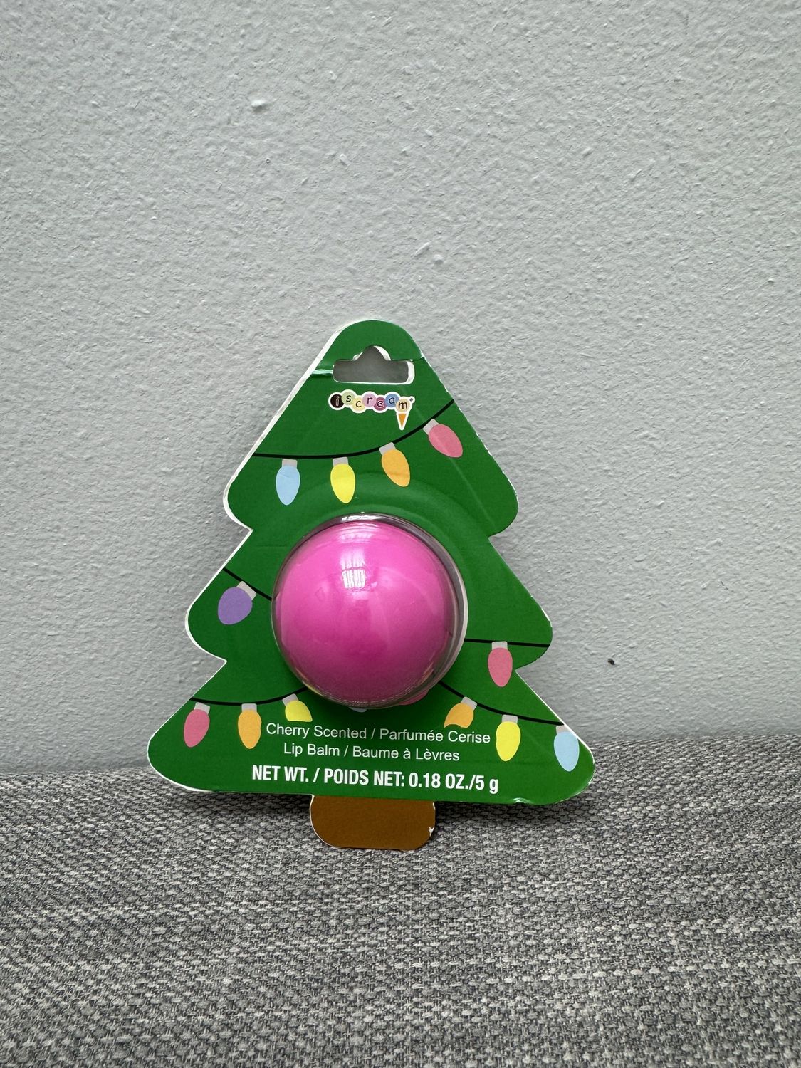 Cherry Christmas Tree Lip Balm