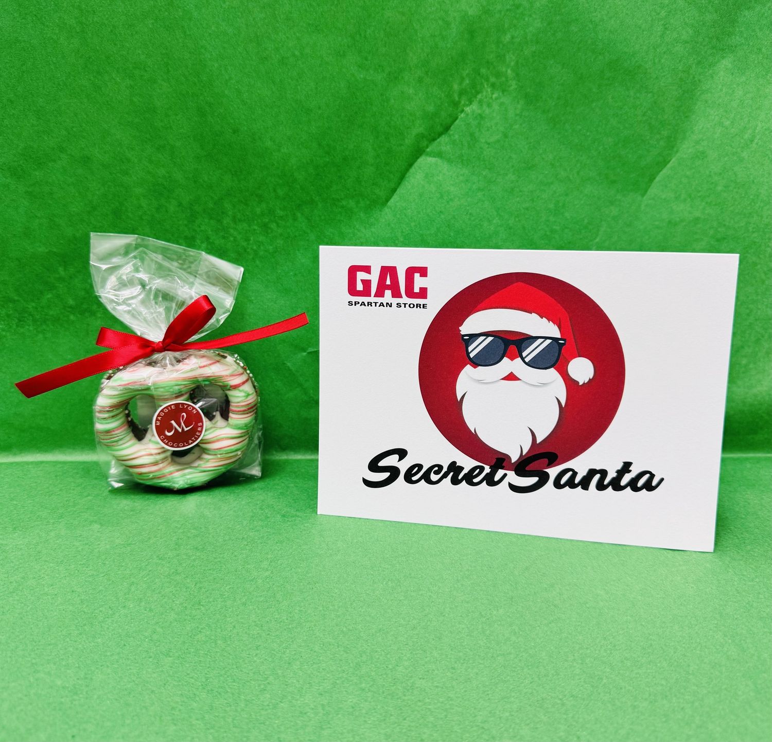 Seasonal 2pc Choc Covered Pretzels