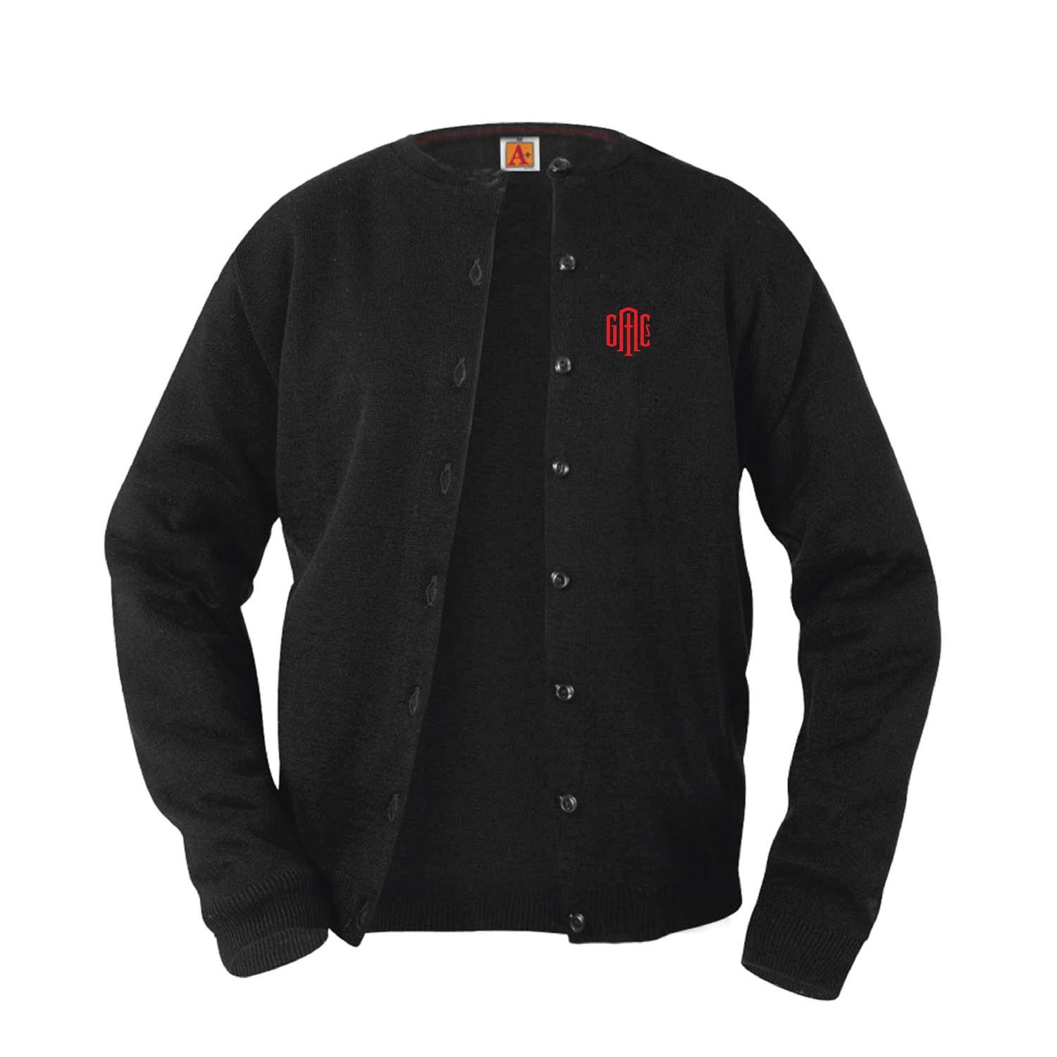 Uniform Cardigan, Size: YXXS, style: Youth