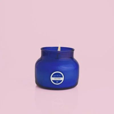 Volcano Glass Jar, 19 oz., Color: Blue Signature