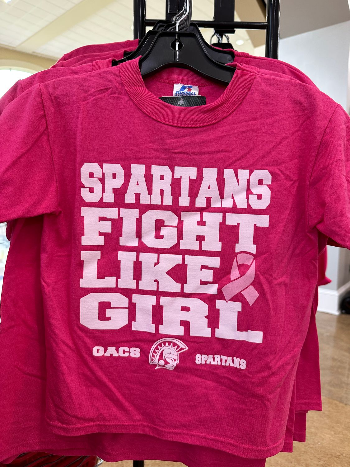 GAC Fight like a Girl tee, Color: watermelon, Size: AS