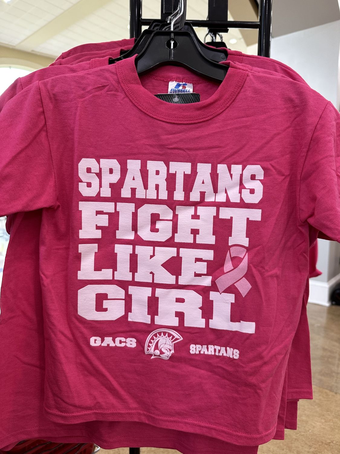 GAC Fight like a Girl tee, Color: watermelon, Size: AS