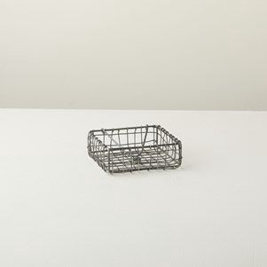Wire Napkin Holder, Color: Metal