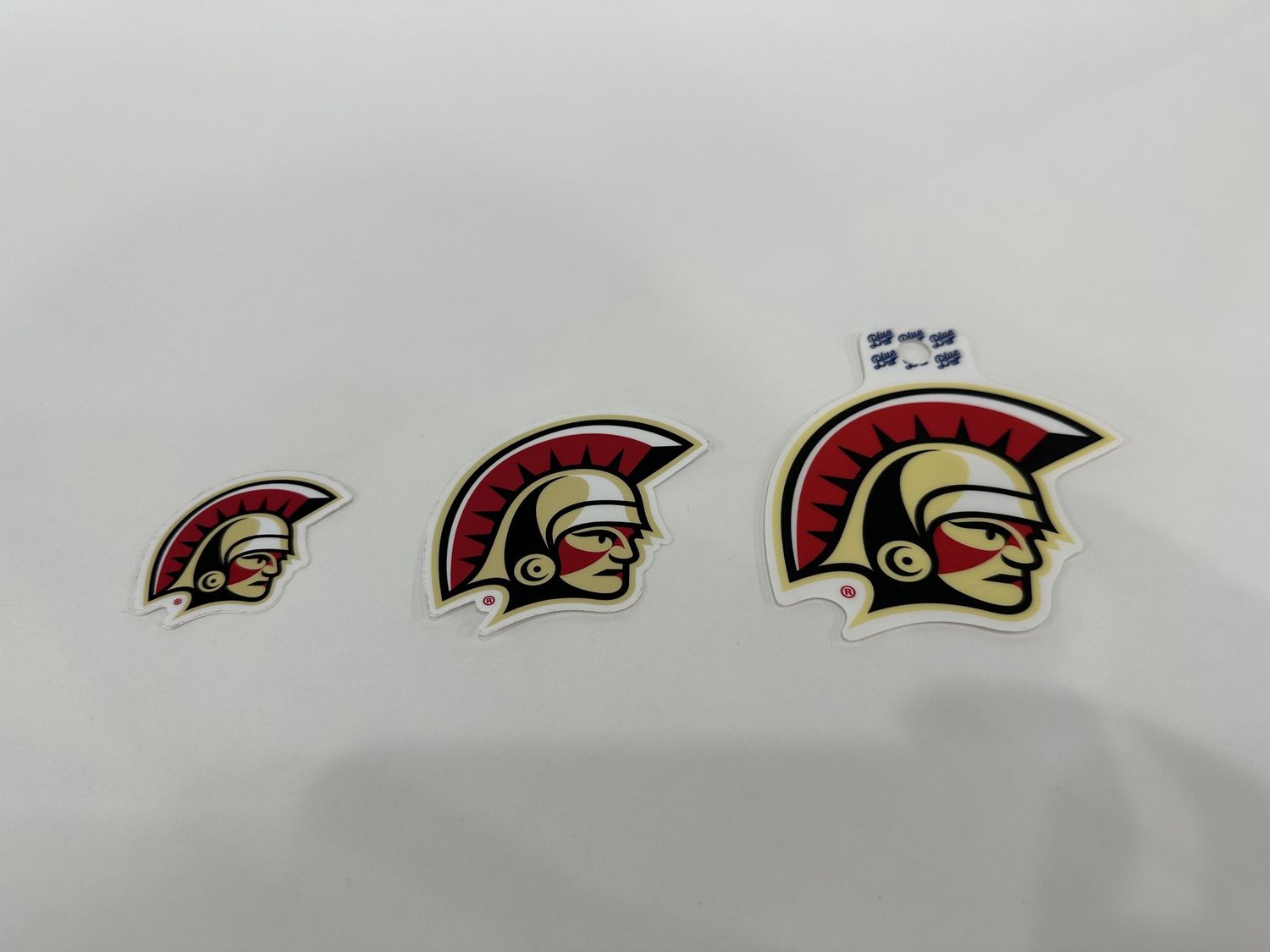 Spartan Head Stickers- 21B84S, Size: Small