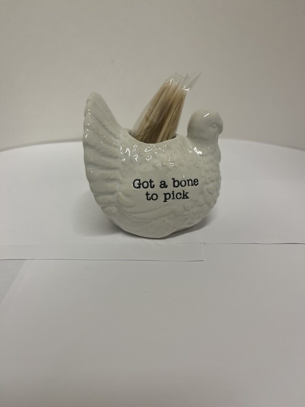 Turkey Tooth Pick Holder
