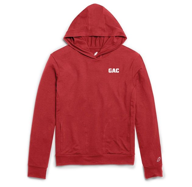 League All Day Hood 23ladh, Color: Cardinal, Size: AS