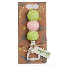 Tennis &amp; Golf Bottle Opener, Design: Triple Tennis Ball