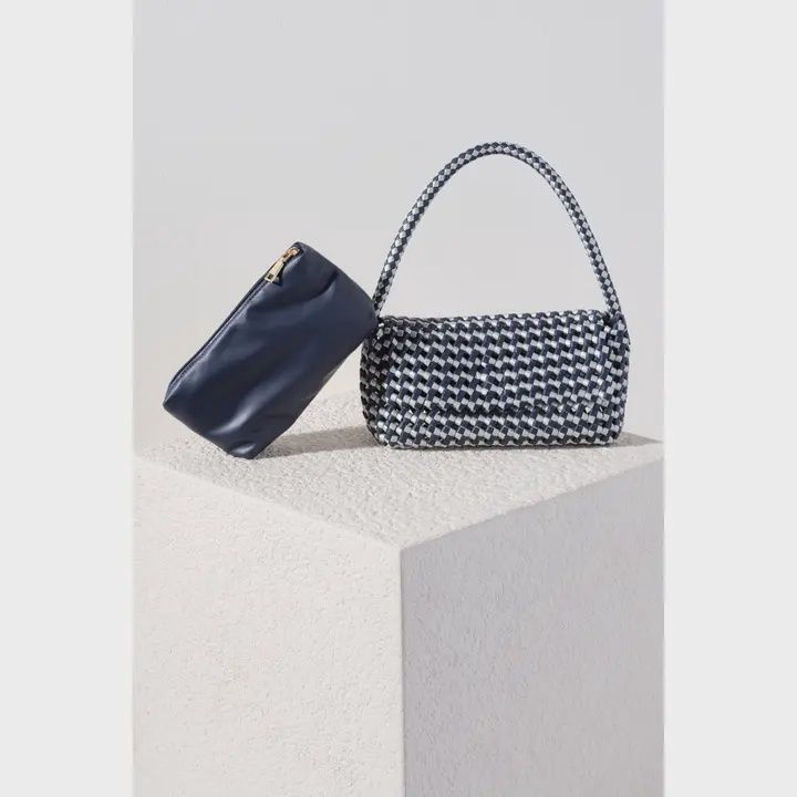 Monroe Shoulder Bag, Color: Navy