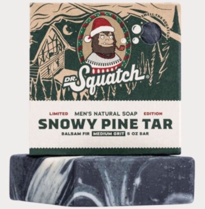 Christmas Snowy Pine Tar