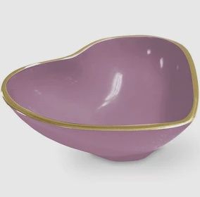 Encanto Deep Heart Mini Bowl, Color: Lilac