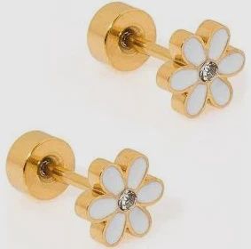 Linny Screwback Stud, Design: Alli White
