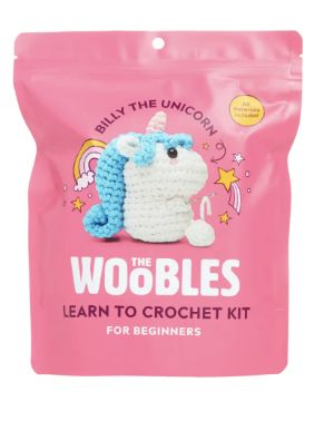 Woobles Crochet Kit, Design: Unicorn