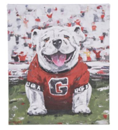 Georgia Dawg Canvas