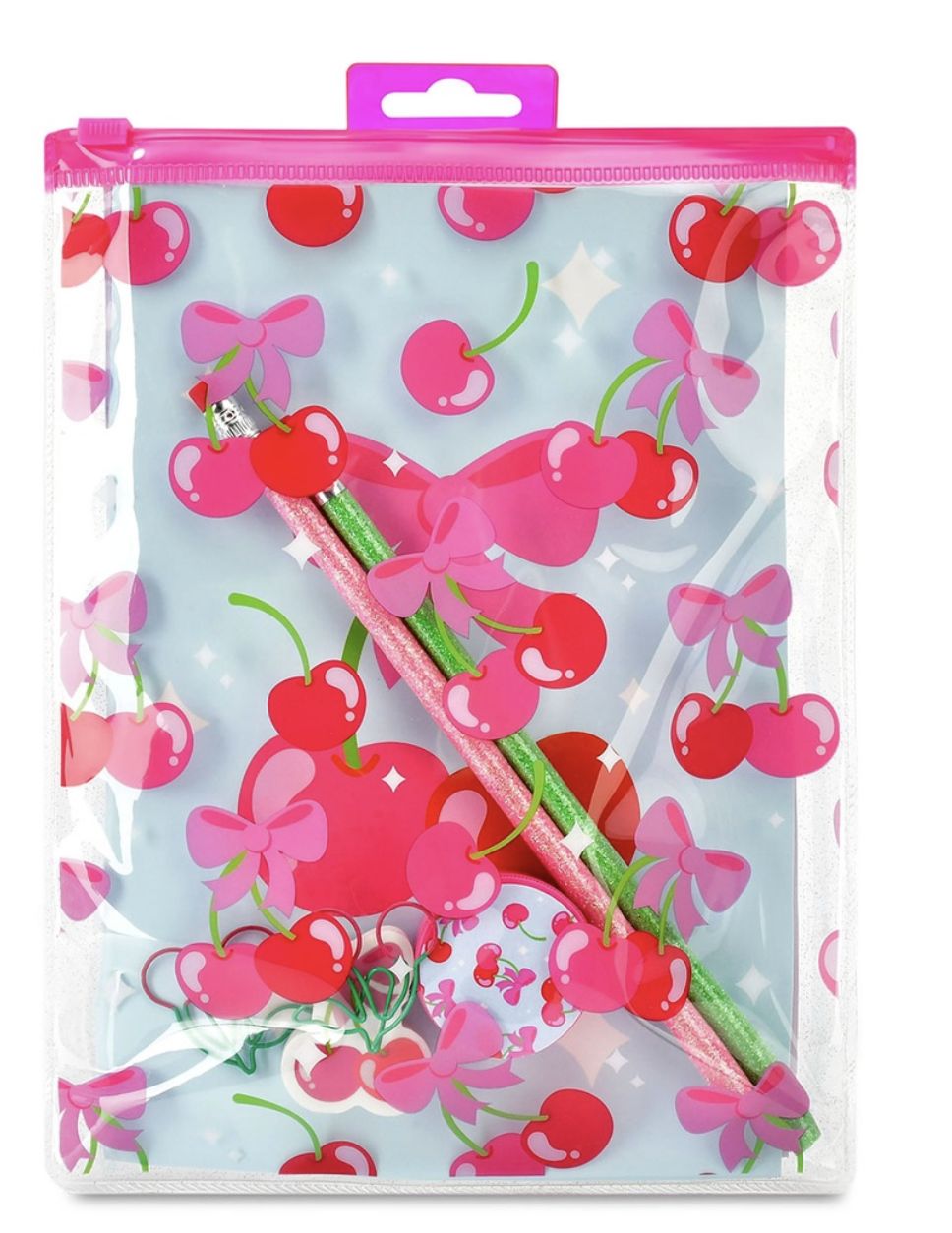 Cheerful Cherries Stationery Set