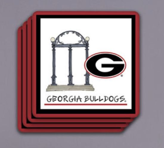 UGA 4pc Coaster Set