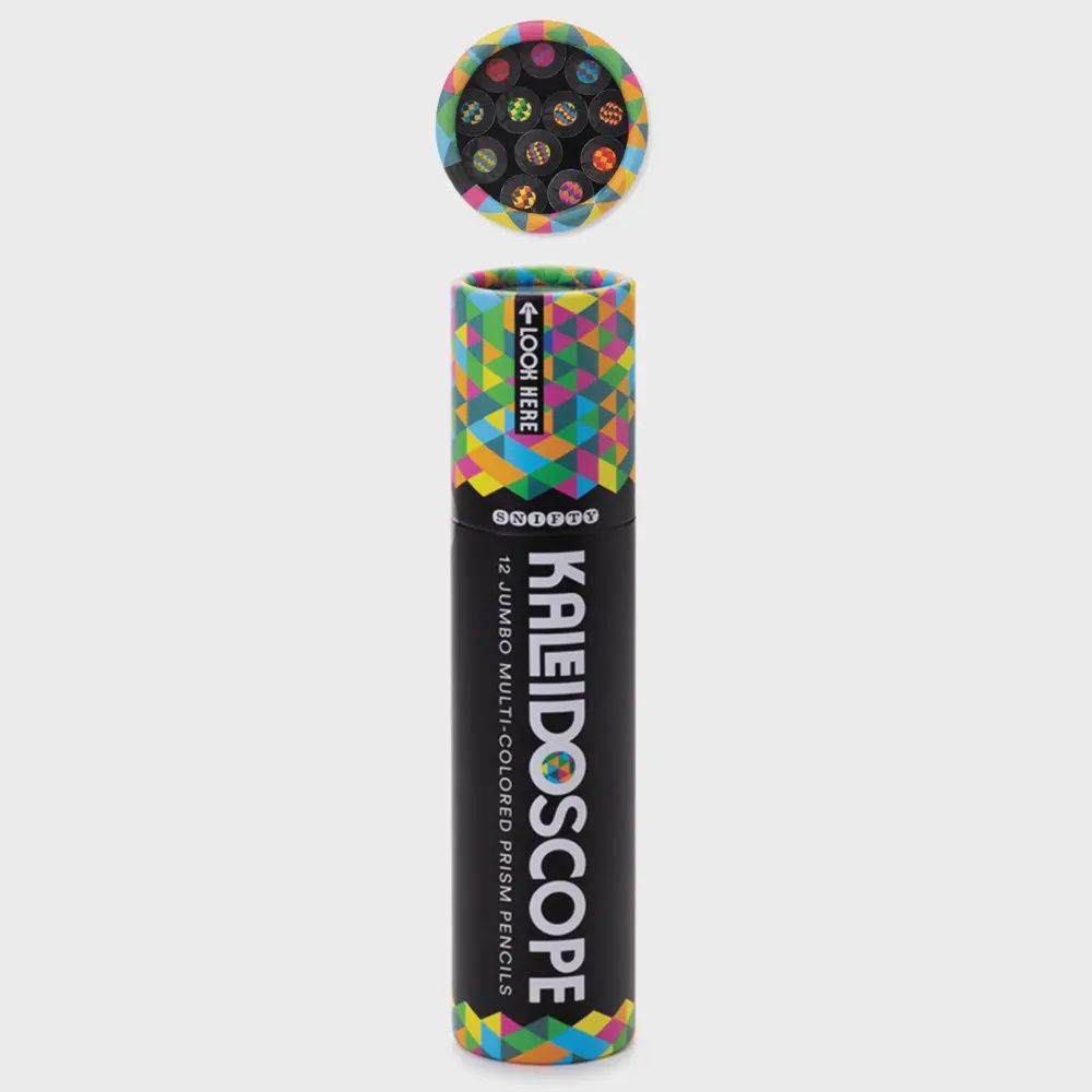 Kaleidoscope Colored Pencil Tube