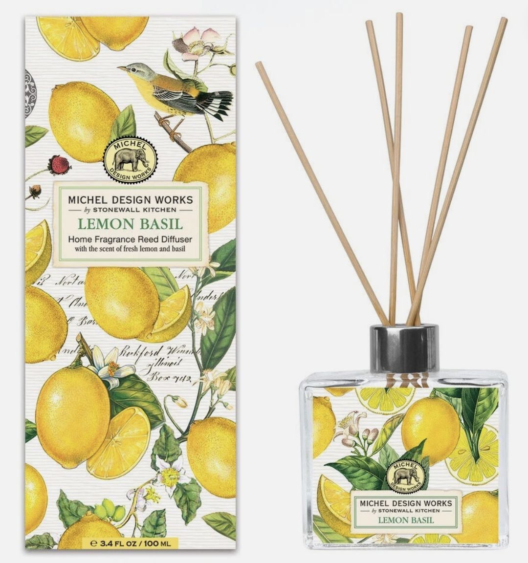 Lemon Basil Home Fragrance Reed