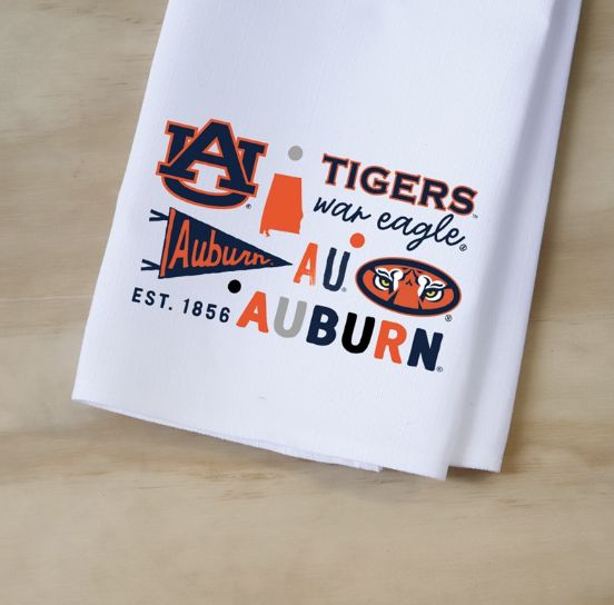 Collegiate Cluster Tea Towel
