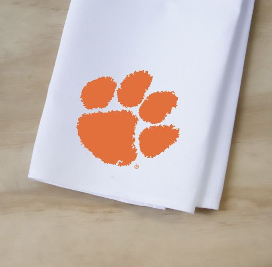 Clemson Paw Tea Towel
