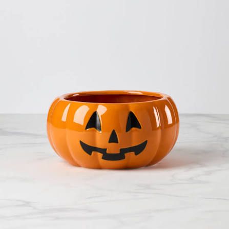 Halloween Pumpkin 9" Melamine Candy Bowl