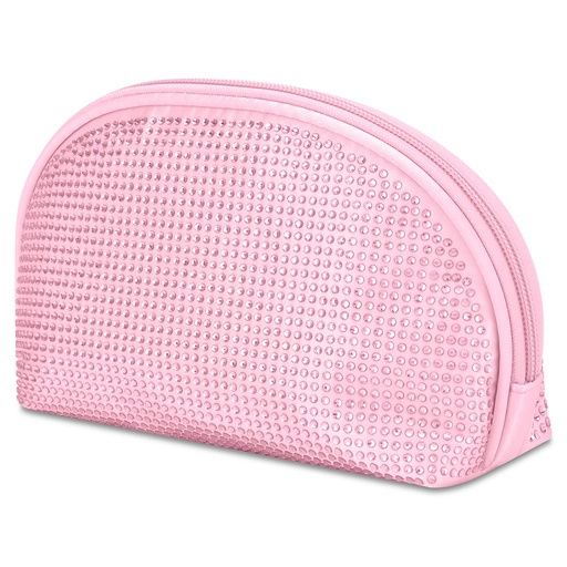 Pink Rhinestone Cosmetic Case