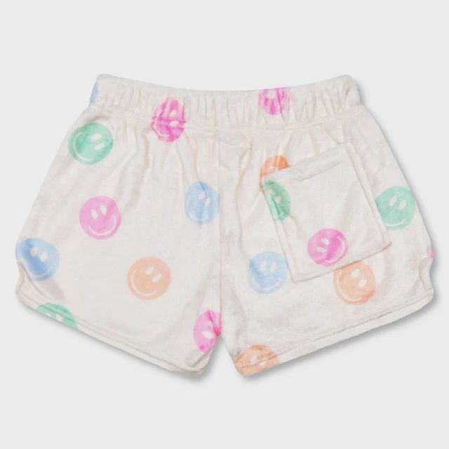 Made You Smile Plush Shorts