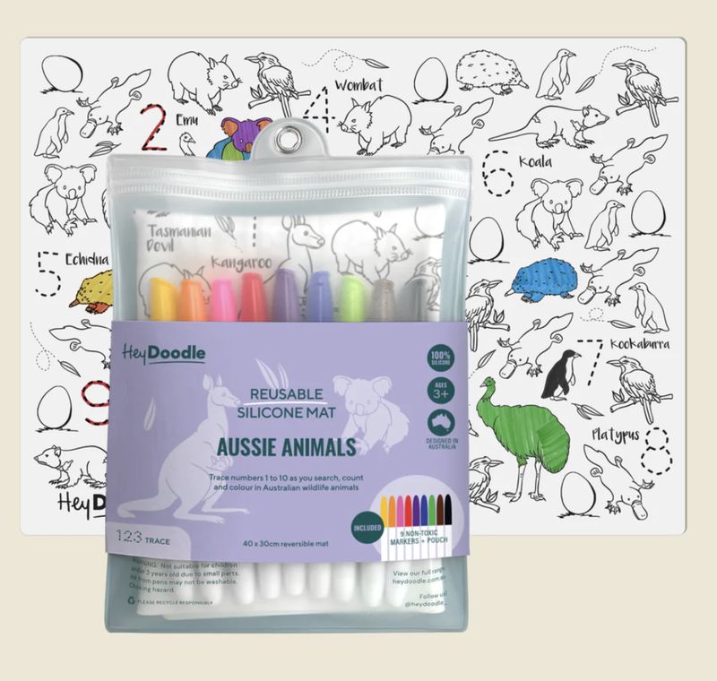 Coloring &amp; Doodle Mat, Classic