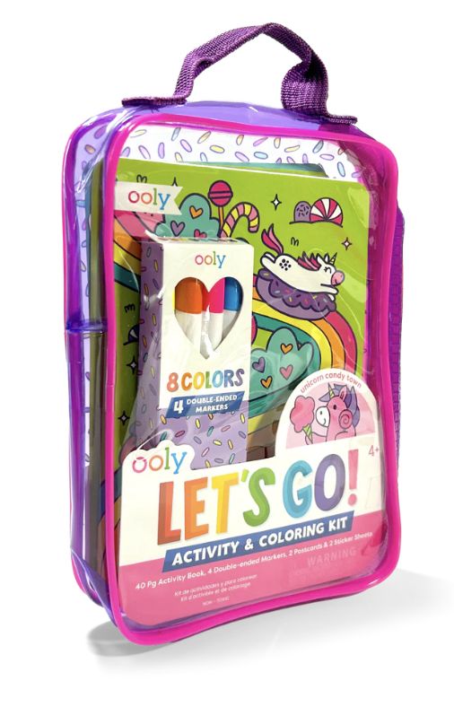 Let's Go: Activity &amp; Coloring Kit