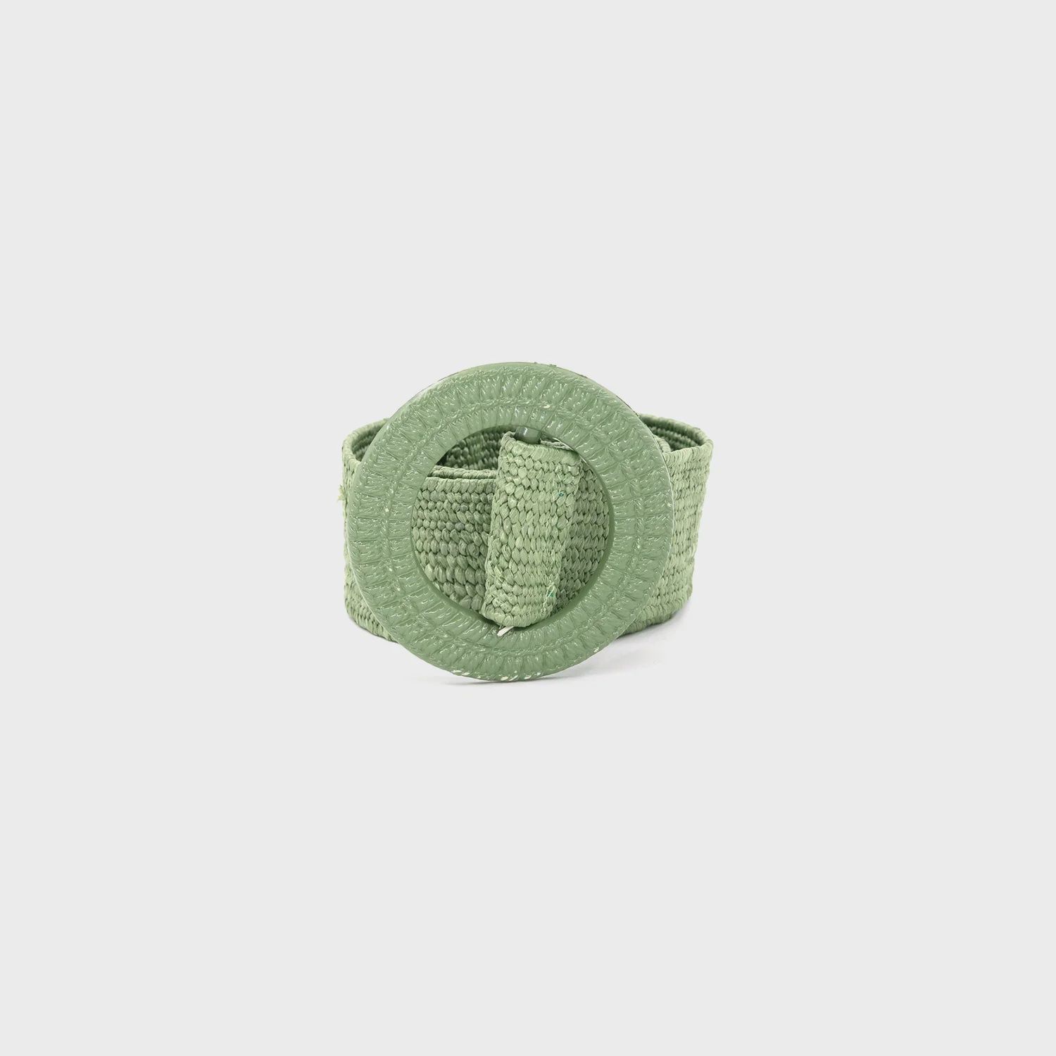 Braided Belt, 194, Color: Green
