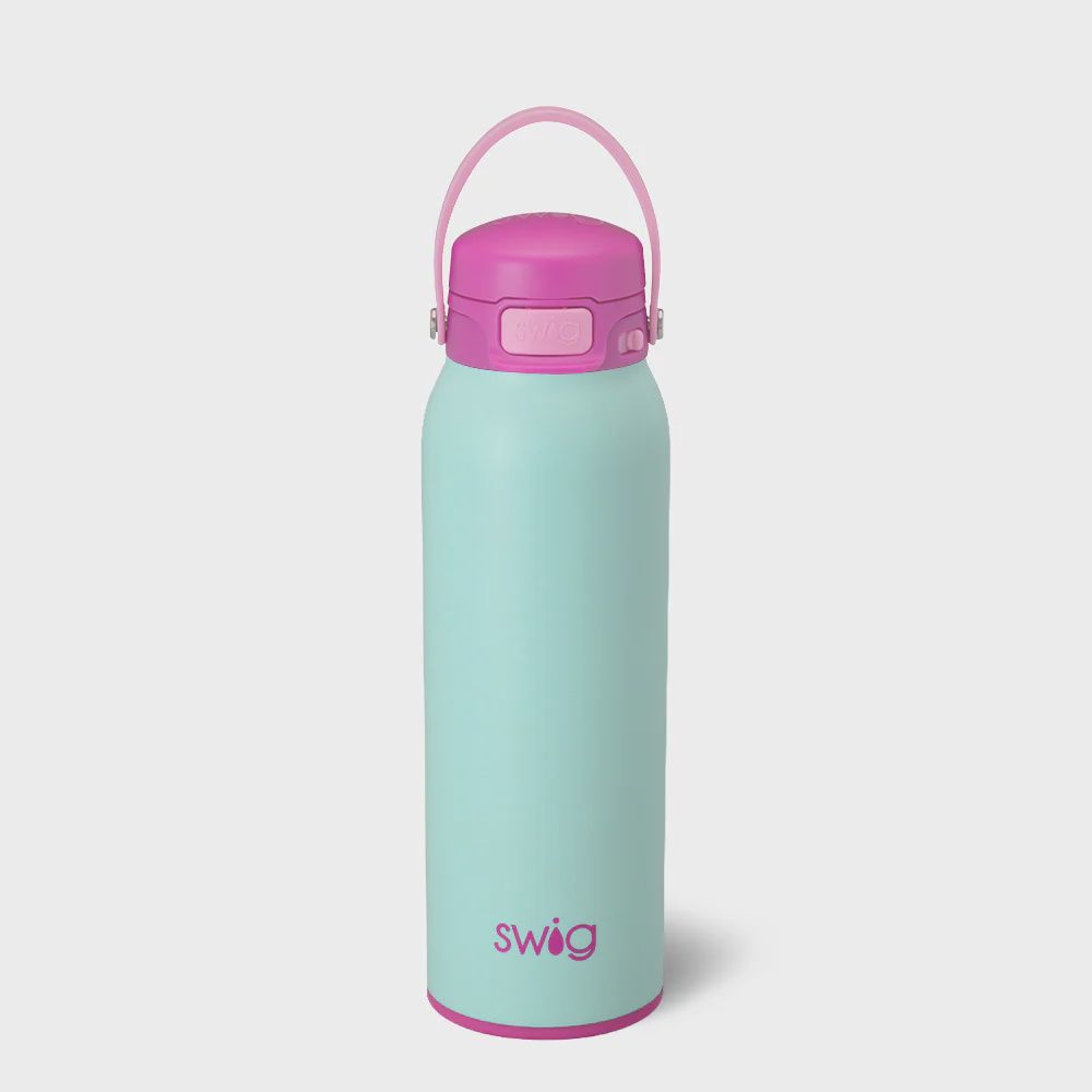 Leakproof EZ Fill Bottle, 32oz, Design: Artic Splash