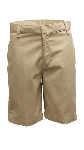 Uniform Performance Shorts- Flat Front- Adult