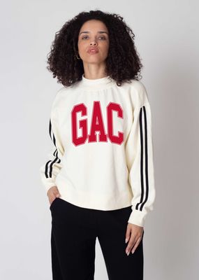 Varsity Mock Neck Crew 25