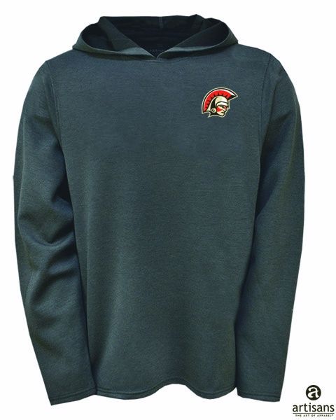 Knox Hooded Pullover 26, Color: Smoke, Size: AS