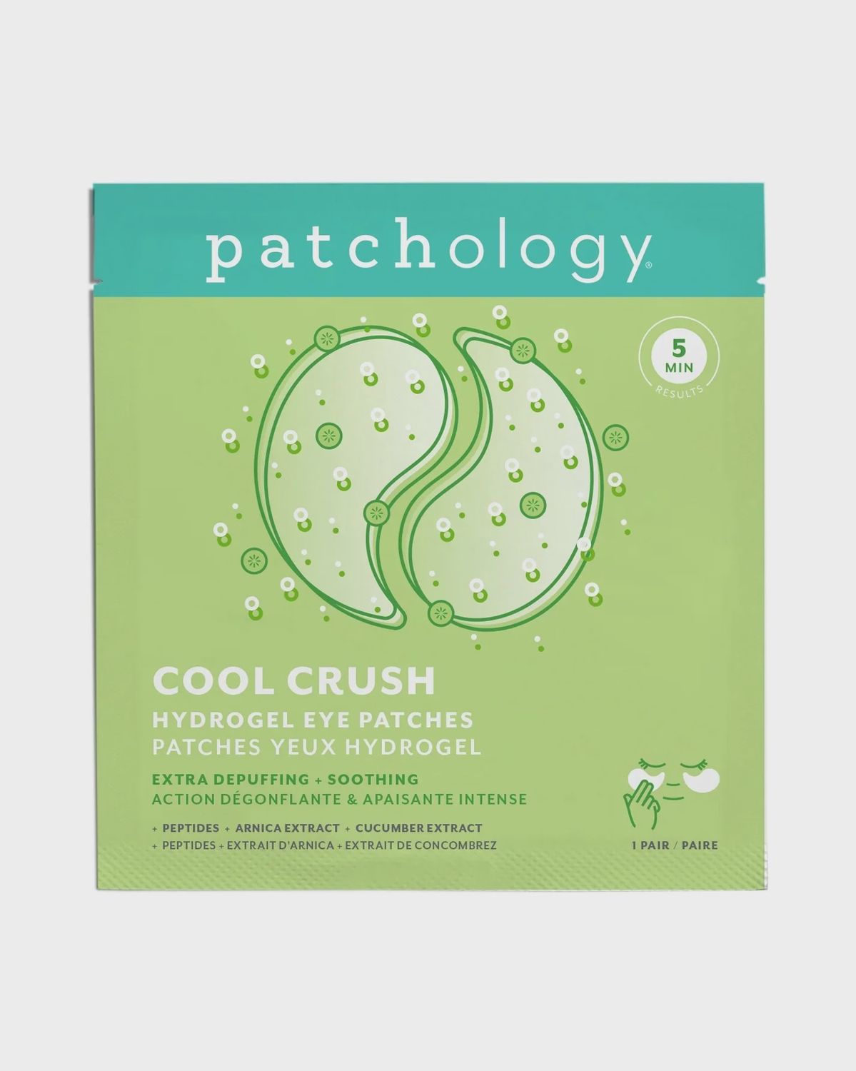 Cool Crush Eye Patches, 5 pack