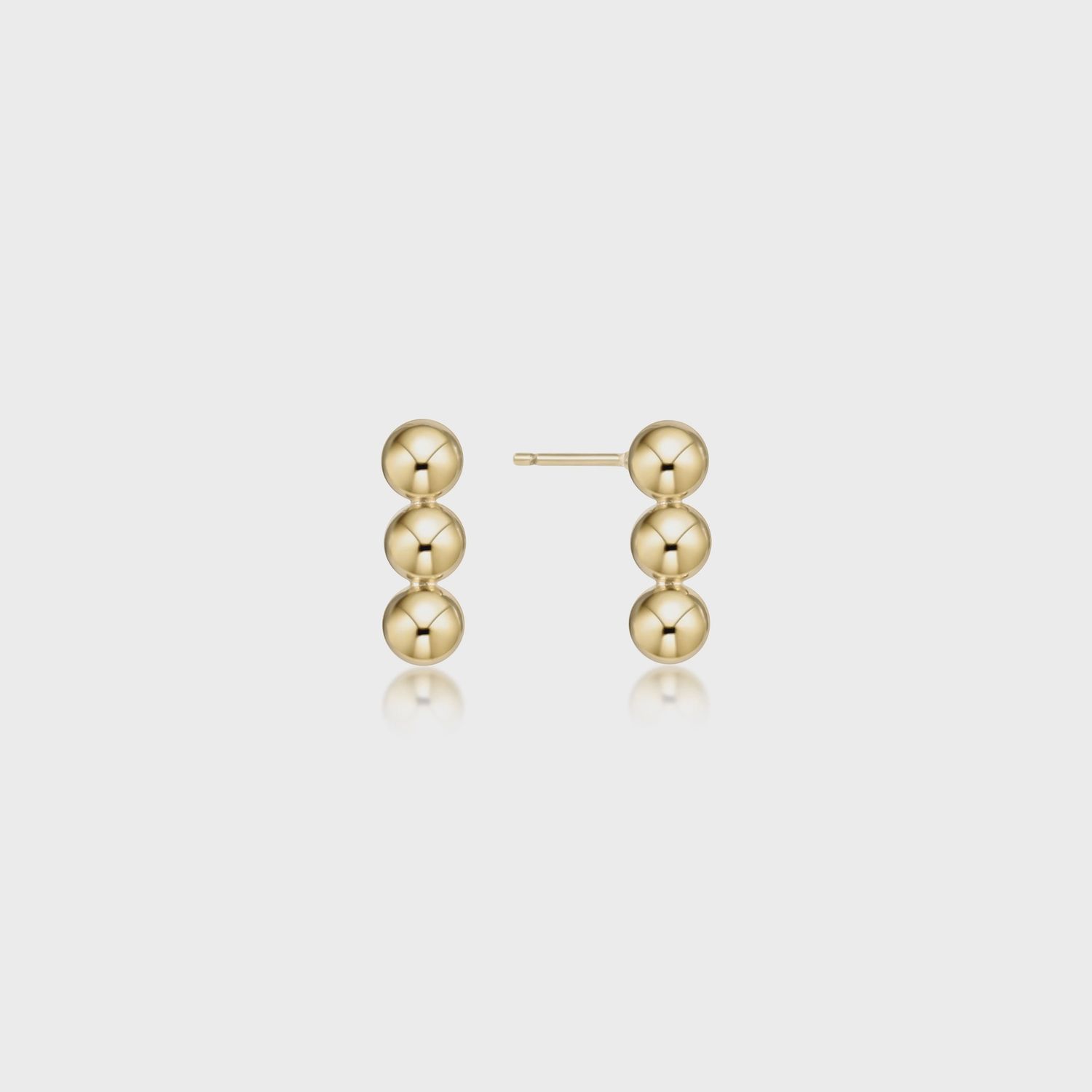 Gold Joy Stud, 4mm