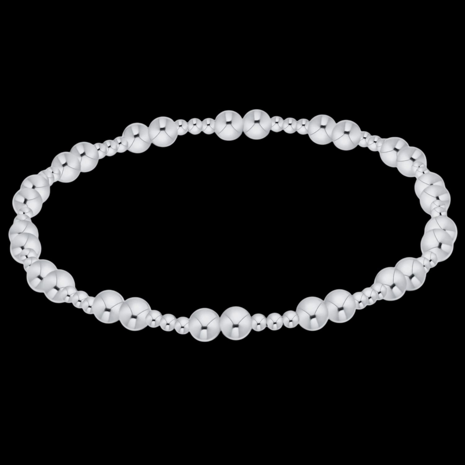 Silver Together Bracelet, 4mm