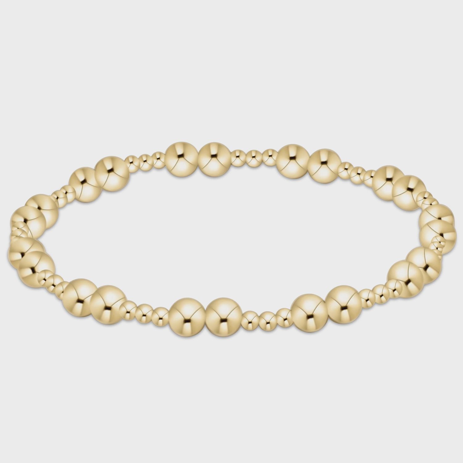 Gold Together Bracelet, 5mm