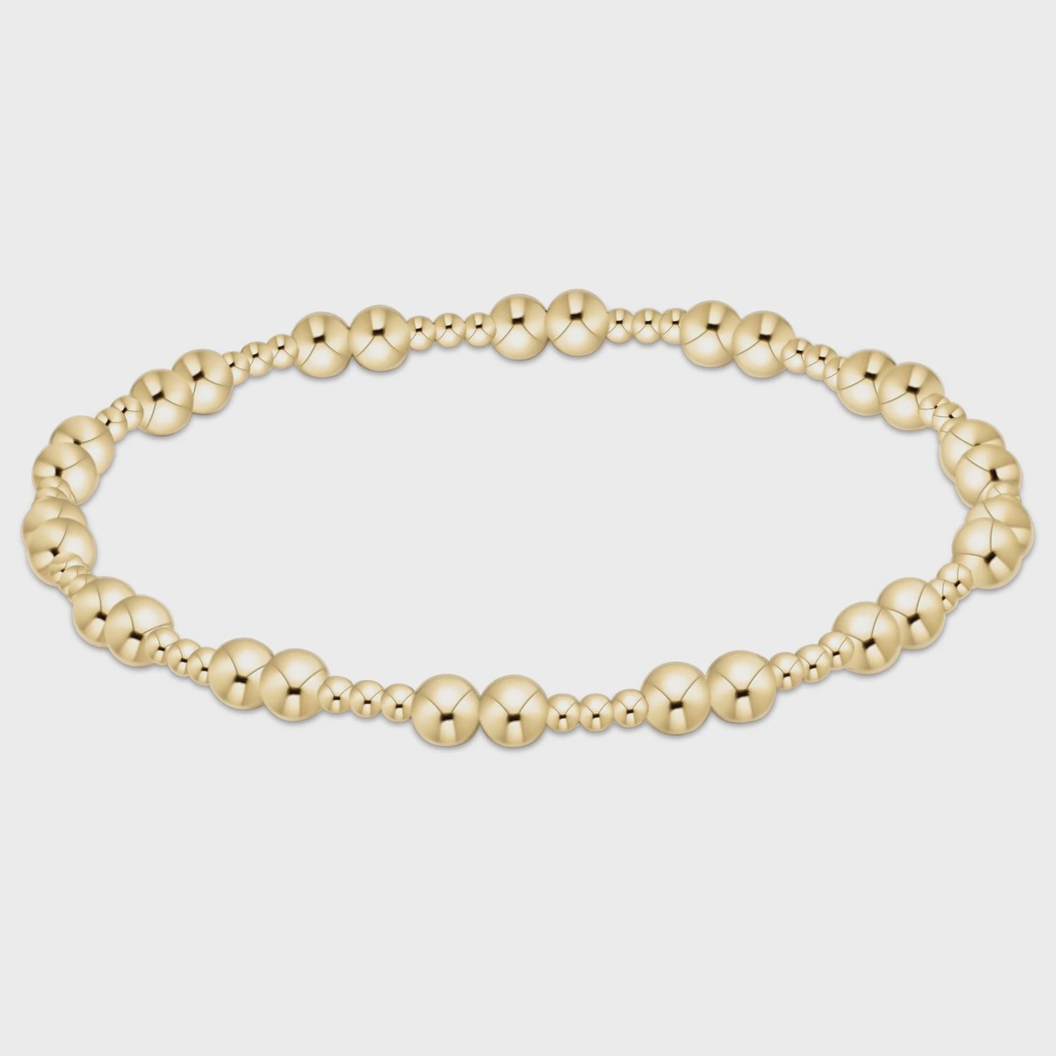 Gold Together Bracelet, 4mm