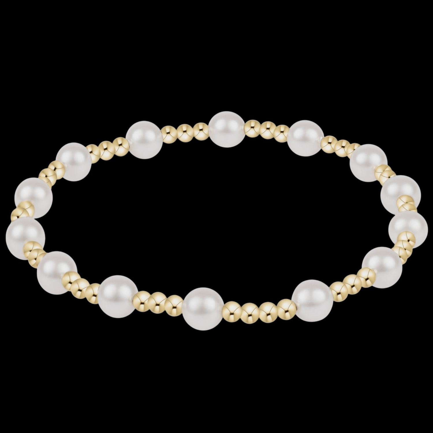 Classic Pearl Sincerity Bracelet, 5mm